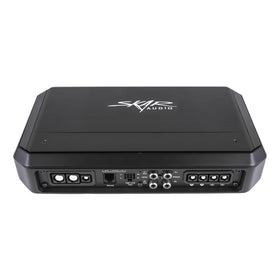 Skar Audio SA-1000.1D front panel shown for compact, efficient mono amplification