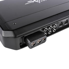 Skar Audio SA-125.4D RMS power label highlights 720 W rating.