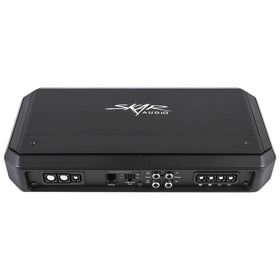 Skar Audio SA-1500.1D front view shows compact Class D power for efficient car audio