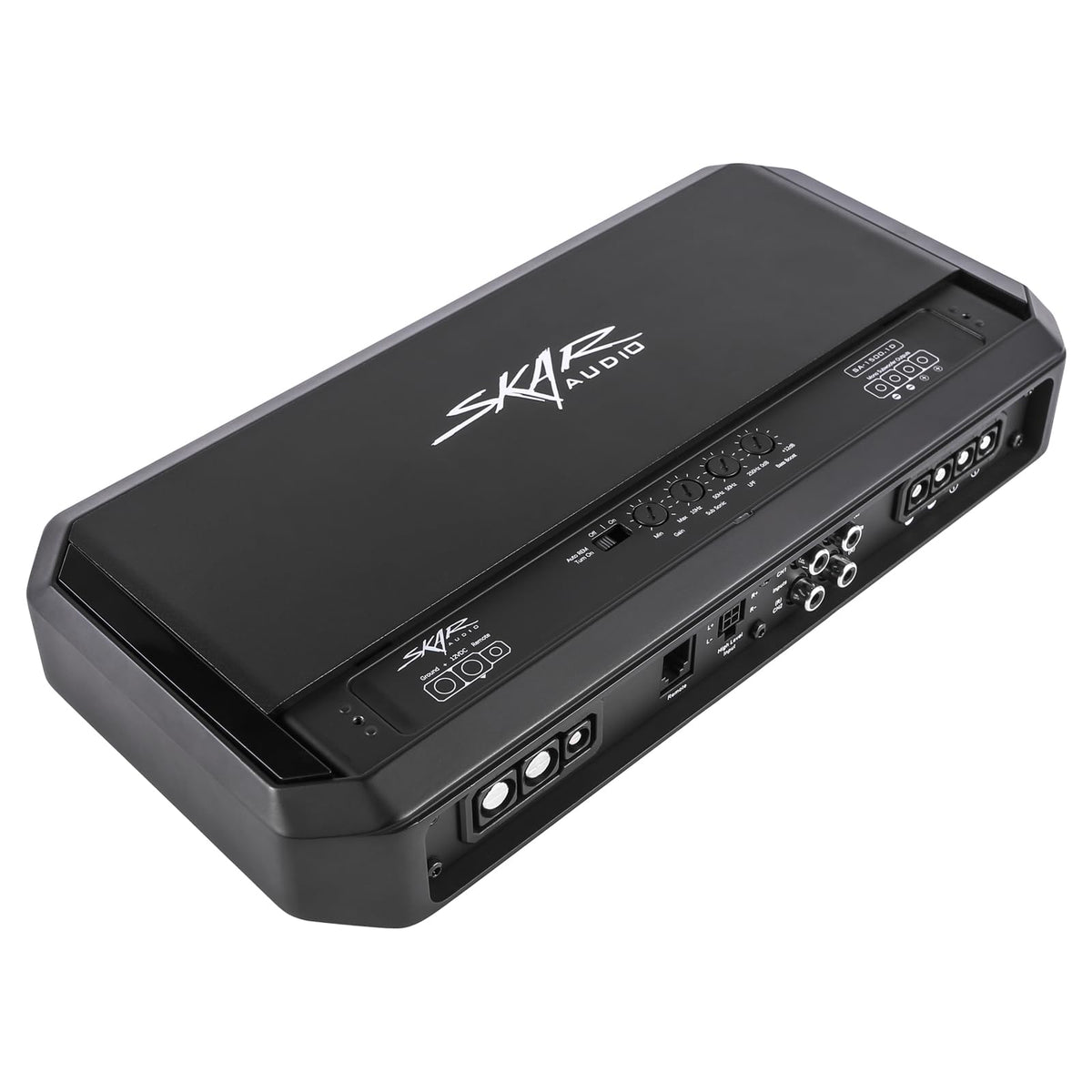 Skar Audio SA-1500.1D 4 AWG power input supports robust current delivery