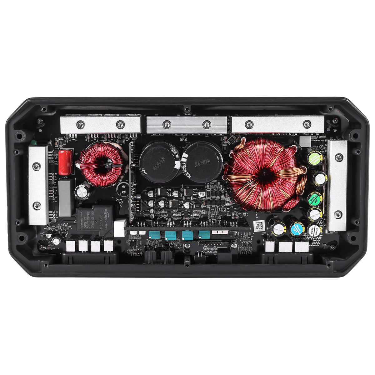 Skar Audio SA-1500.1D auto turn-on and LED indicator aid monitoring
