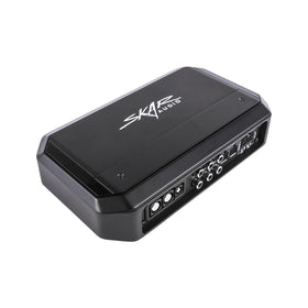 Skar Audio SA-50.4D heat sink supports steady performance.