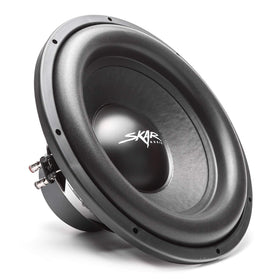 Skar Audio SDR-15 D4 front view showing the 15-inch bass woofer.
