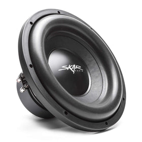 Skar Audio SDR-1X12D2 black carpet finish adds premium look