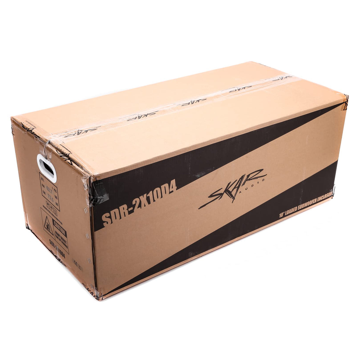 Skar Audio SDR-2X10D4 vented enclosure handling bass response
