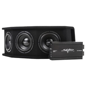 Skar Audio SDR-3X8D2 triple-8 driver delivers clean bass.