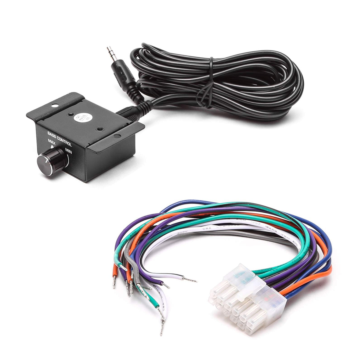 Skar Audio SK-M9005D rear panel connectivity emphasizes channel layout and inputs.