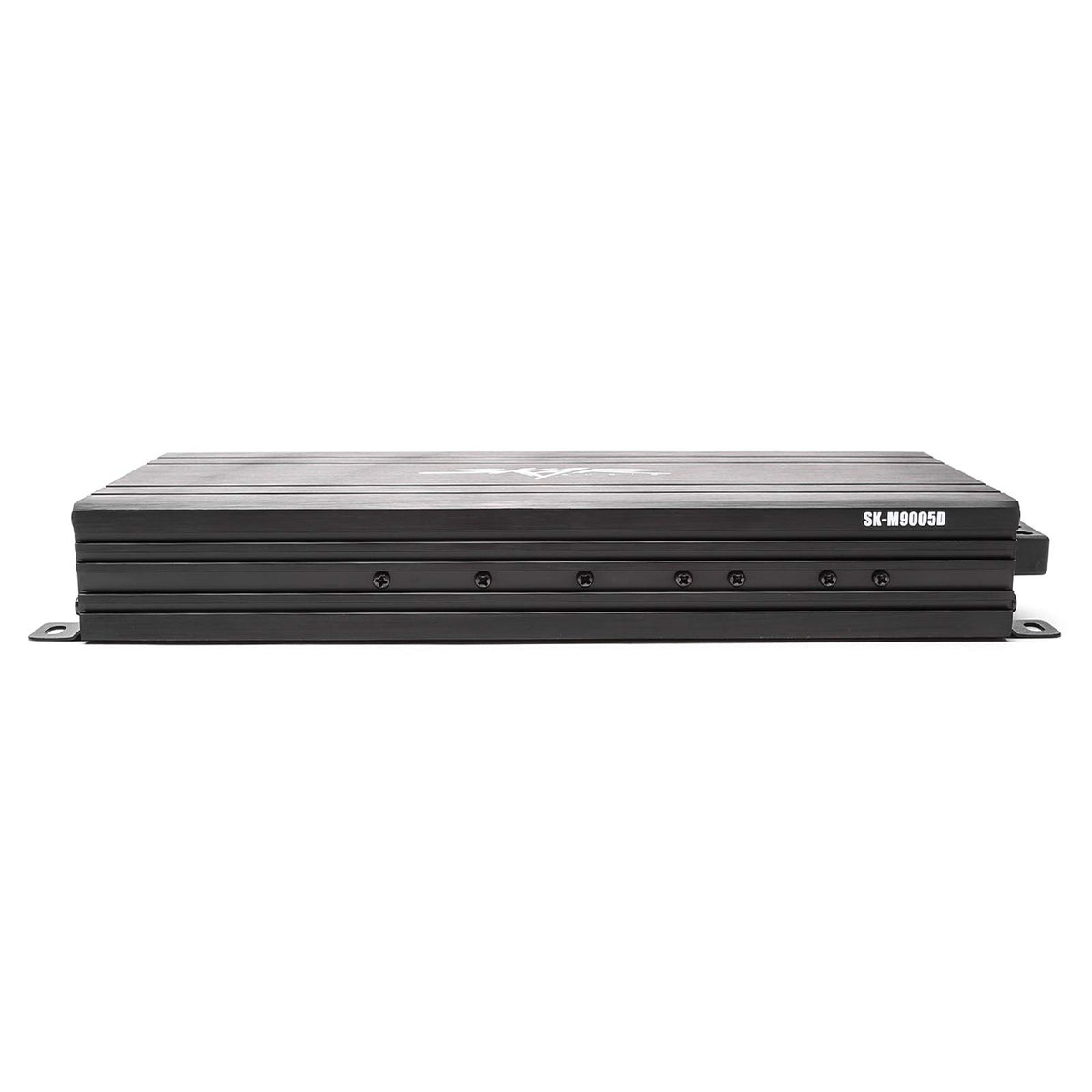 Skar Audio SK-M9005D top view highlights a slim profile for installers.