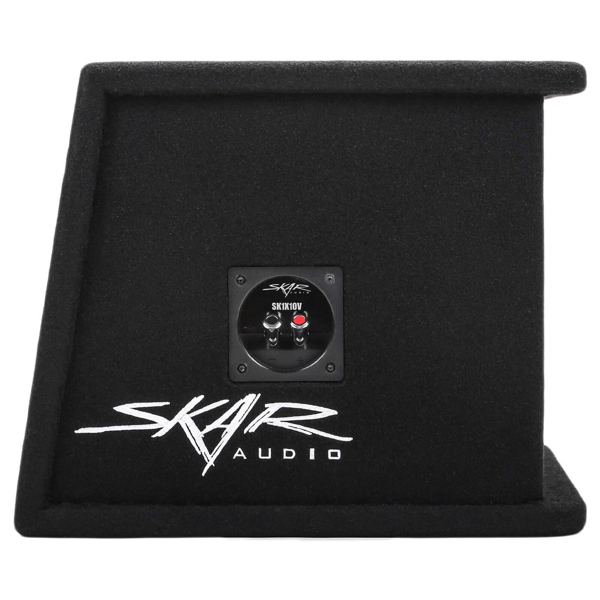 Skar Audio SK1X10V premium black carpet finish enhances vehicle interior look