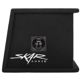 Skar Audio SK1X10V premium black carpet finish enhances vehicle interior look
