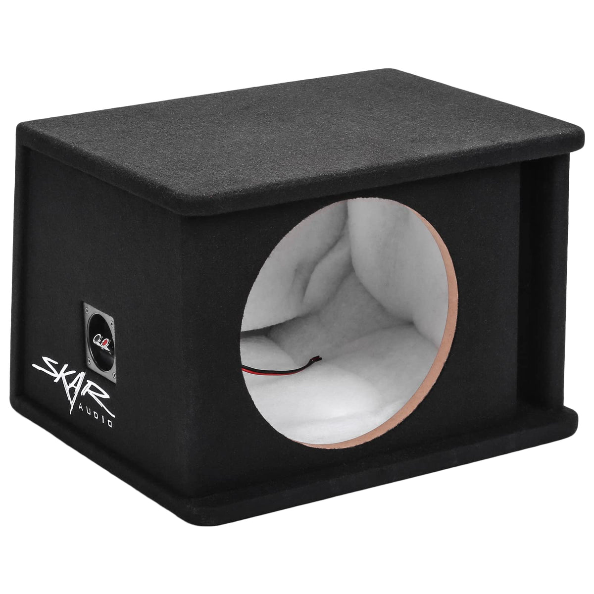 Skar Audio SK1X12V kerf port design delivers deep bass