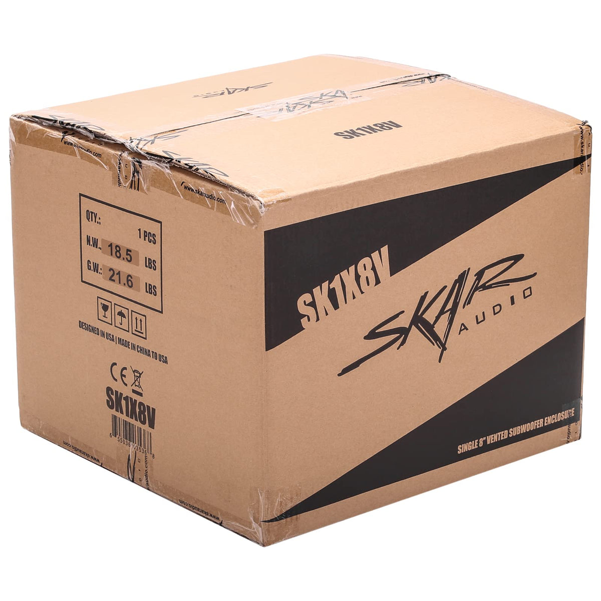 Skar Audio SK1X8V premium push terminals for quick, clean wiring