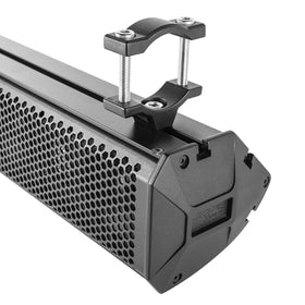 Skar Audio SK24BTSB rugged aluminum shell with mounting bracket