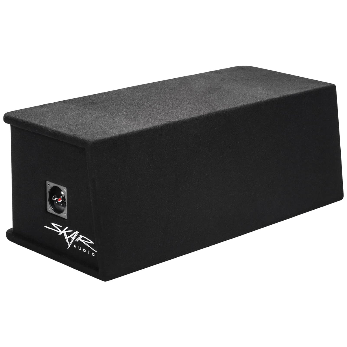 Skar Audio SK2X10V internal poly-fill for richer sound depth.