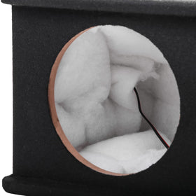 Skar Audio SK2X10V premium push terminals simplify wiring.