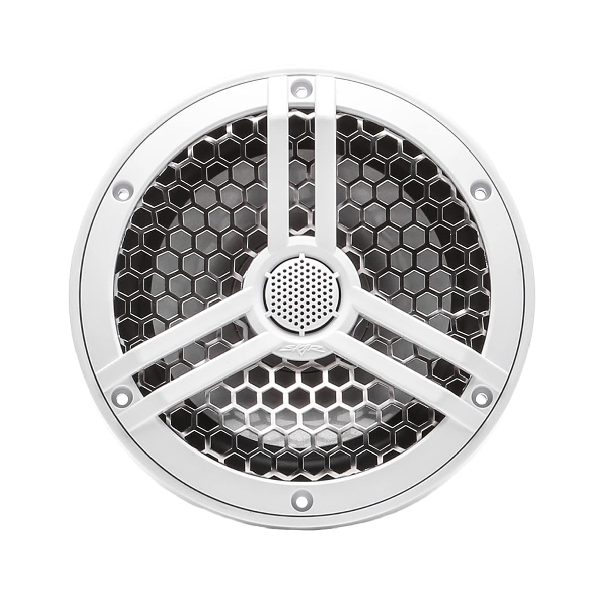Skar Audio SK65M tweeter-on-top detail for balanced highs on open water
