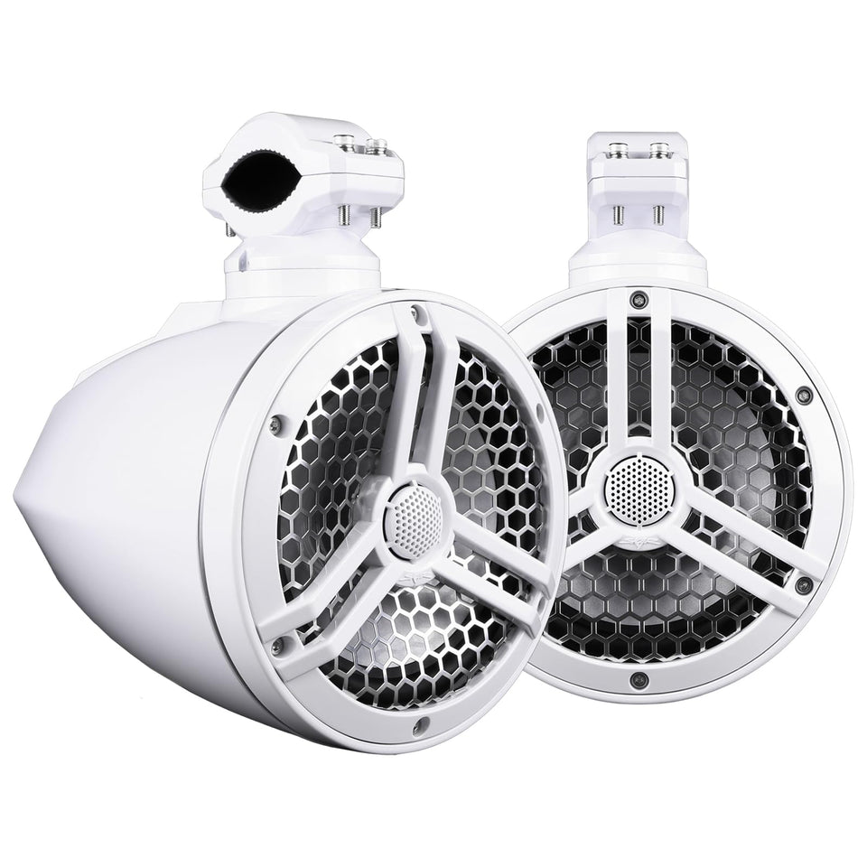 Skar Audio SK65M-TWR 6.5-inch tower speaker front view for clear marine sound