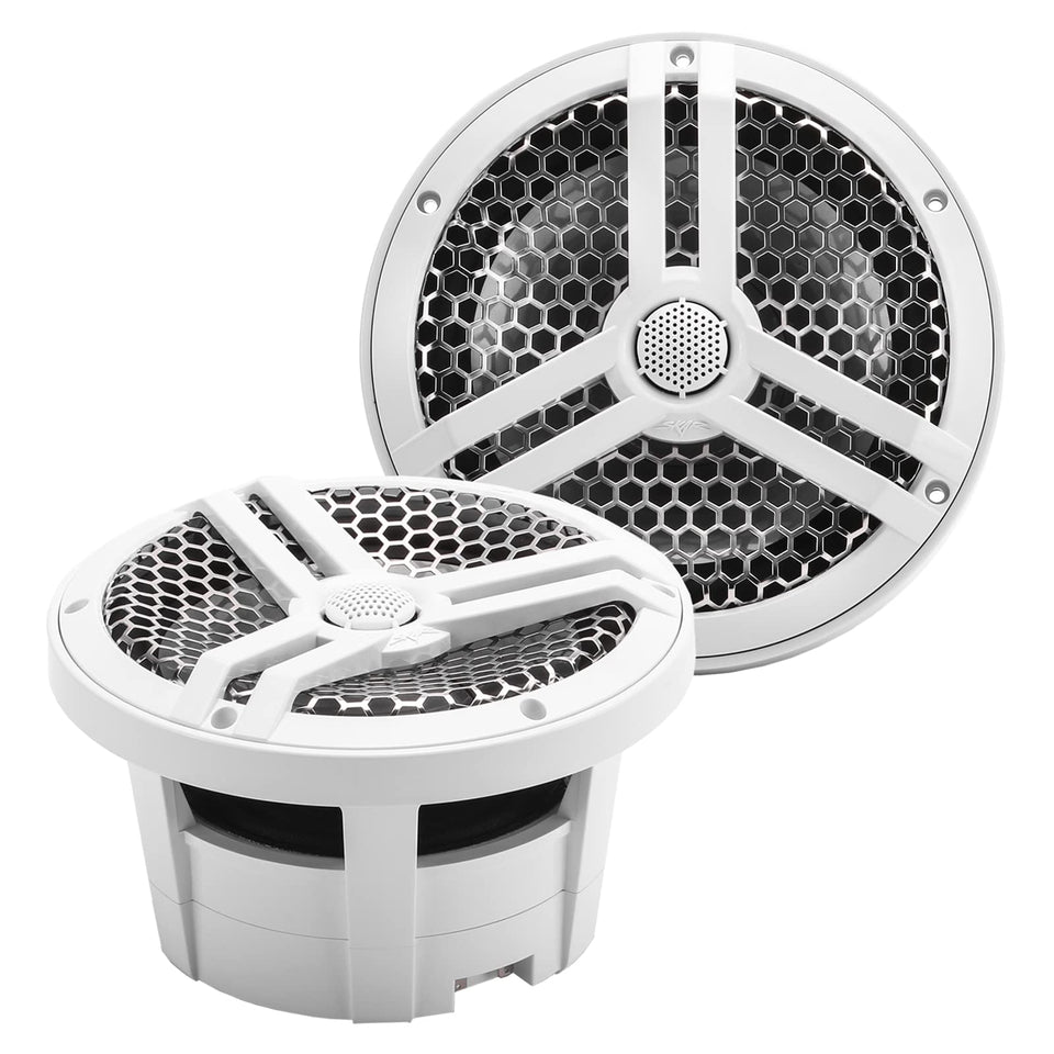 Skar Audio SK8M 8-inch mid-woofer cone for durable marine performance.