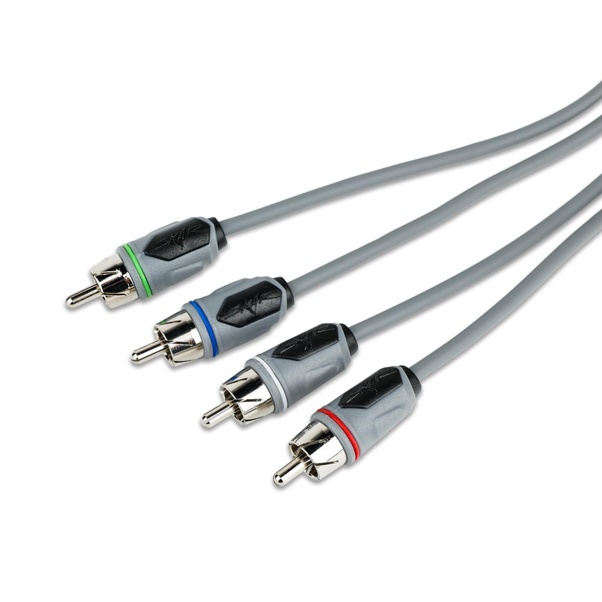 Skar Audio SKM4CHRCA25 corrosion-resistant connectors withstand salt and spray.