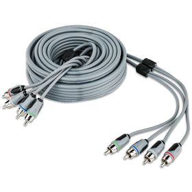 Skar Audio SKM4CHRCA25 twisted-pair design minimizes interference for clearer channels.