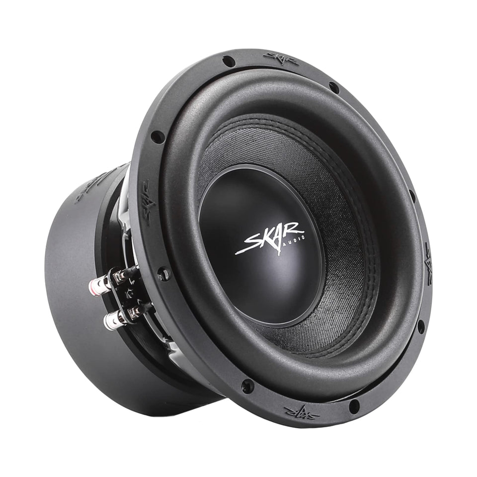 Skar Audio SVR-10 D2 subwoofer with dual 2-ohm voice coil for deep bass