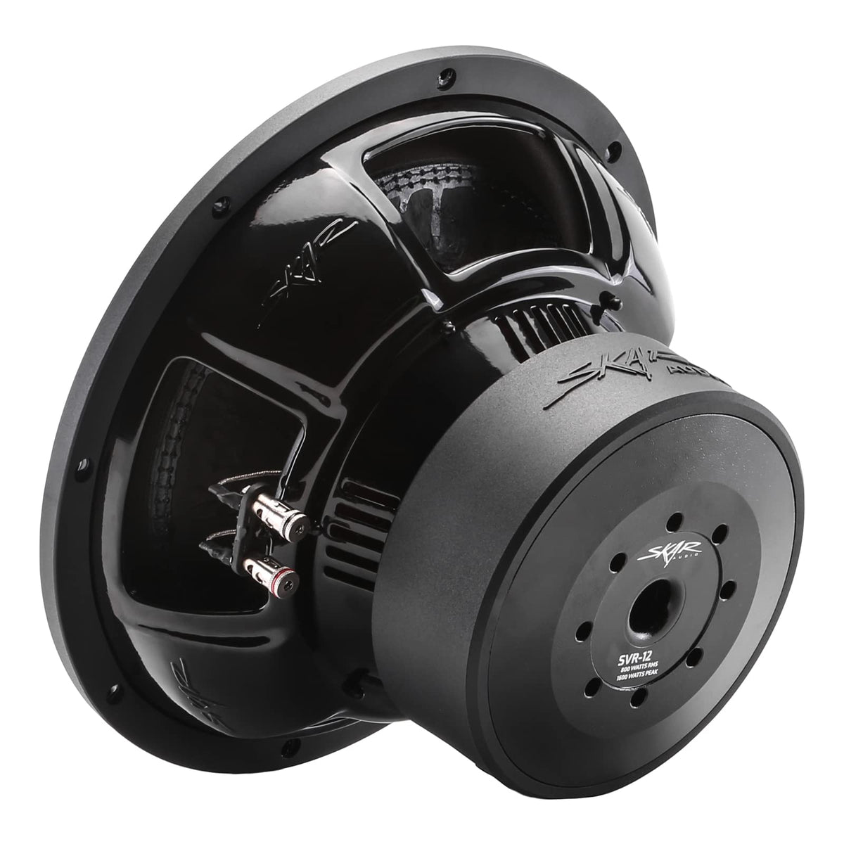Skar Audio SVR-12 D2 compact mount depth for versatile installs.