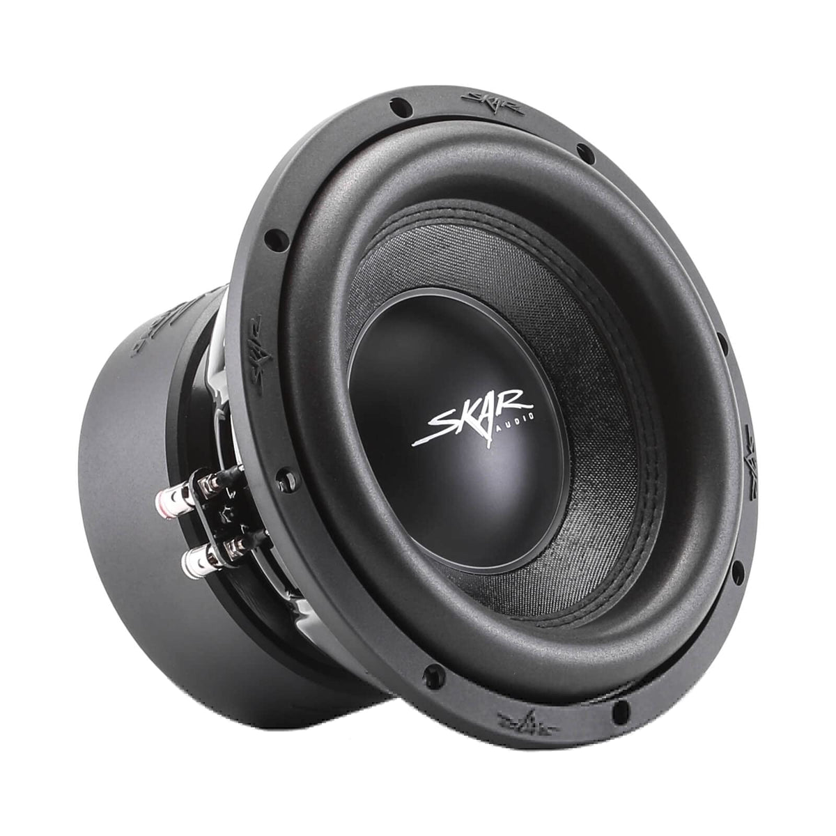 Skar Audio SVR-1X10D2 countersunk design reduces protrusion for tidy appearance