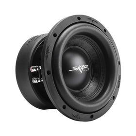 Skar Audio SVR-2X8D4 black carpeting finish for a sleek look