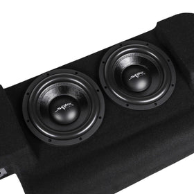 Two 800W per-subwoofer capacity supports powerful, clean bass output.
