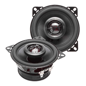 Skar Audio TX4 front view showing grille and frame for better sound clarity