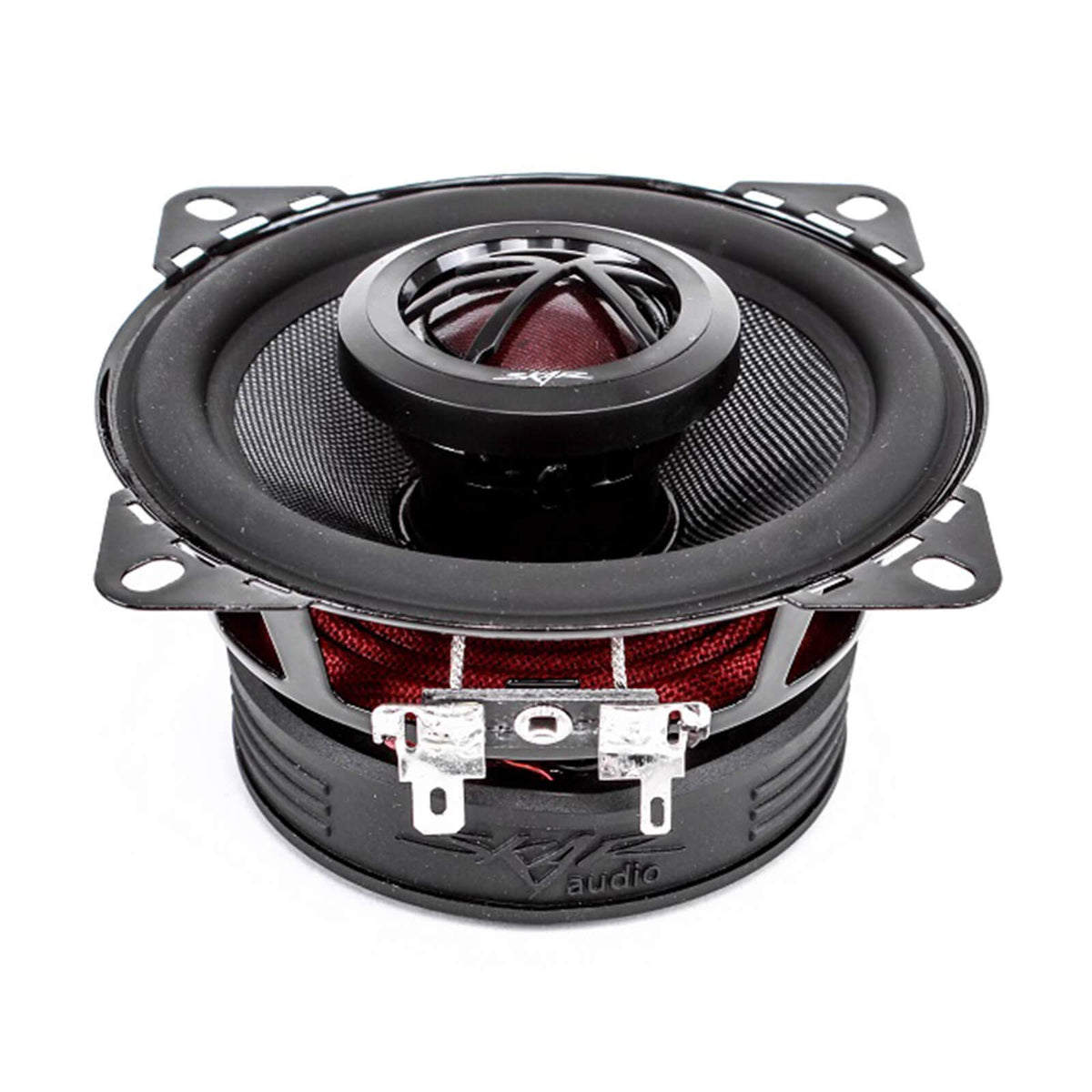 Skar Audio TX4 tweeter detail showing high-frequency clarity and presence