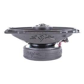 Skar Audio TX46 side profile showing basket and magnet for durable fit