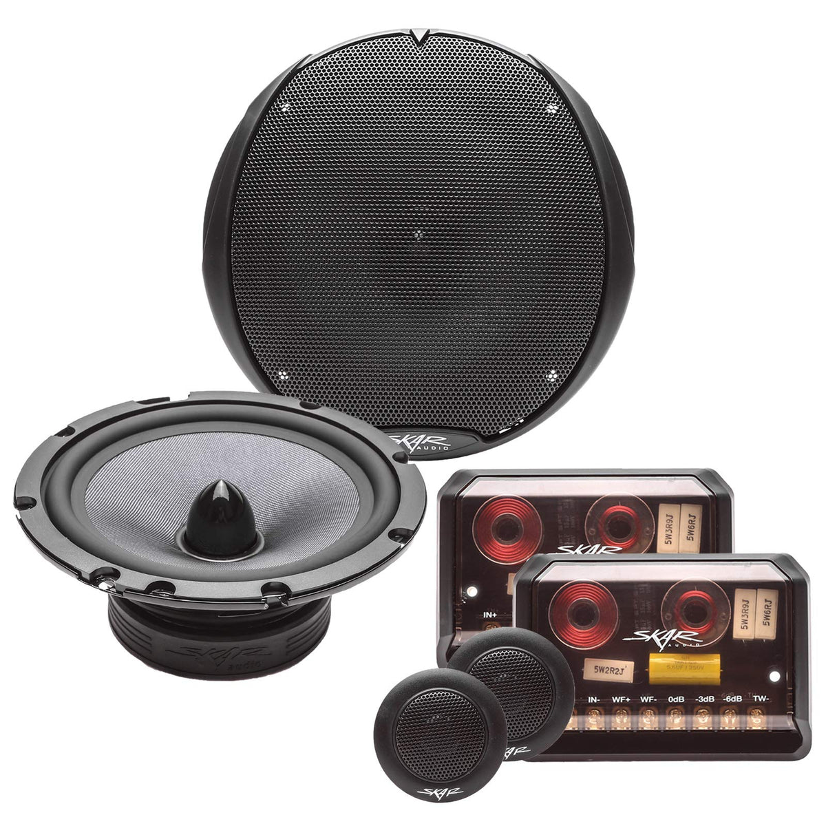 Skar Audio TX65C 65mm midrange speaker for front-stage sound