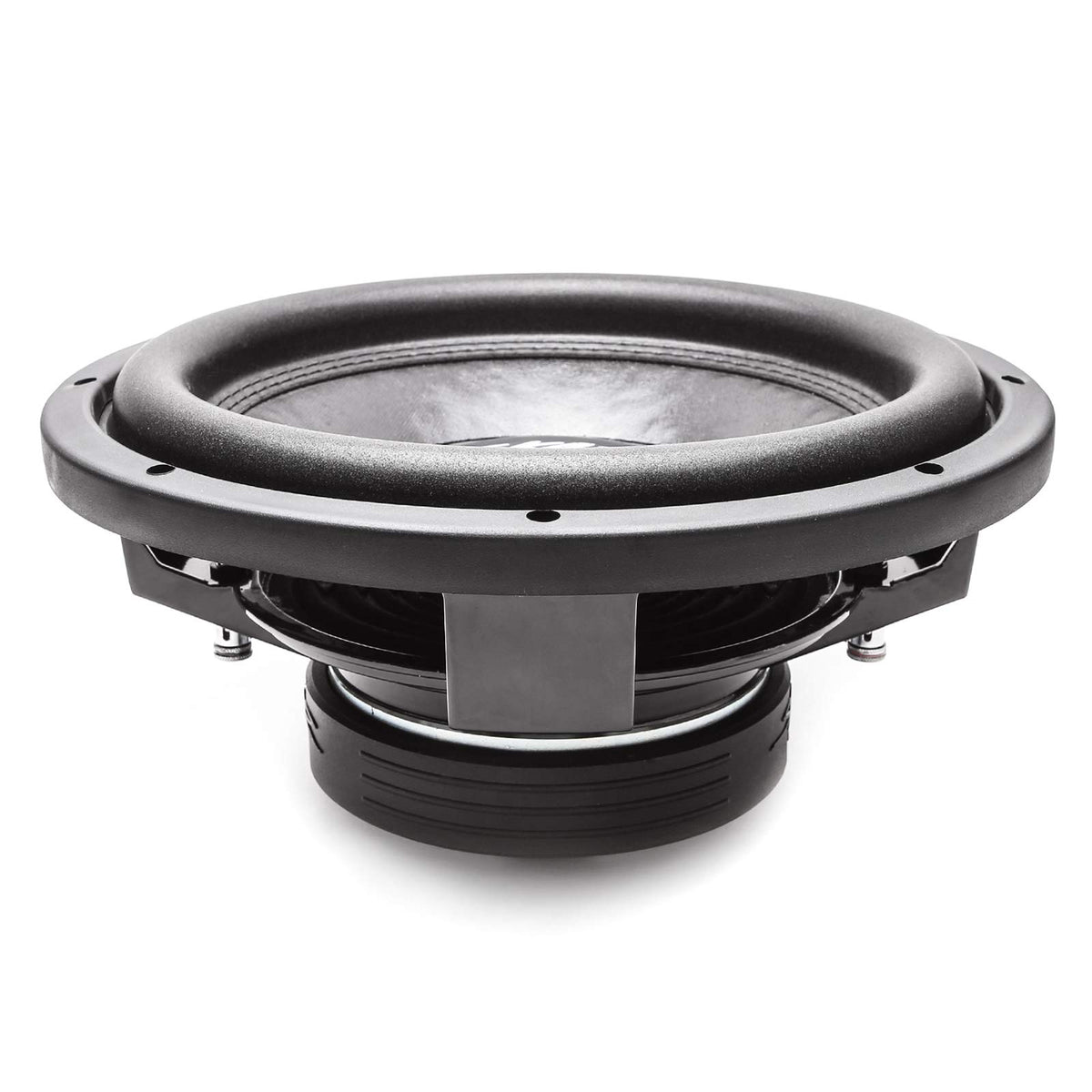 Skar Audio VD-12 D4 surround detail highlighting sturdy foam surround for controlled motion
