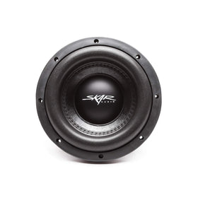 Skar Audio VD-8 D2 8-inch woofer side angle showing depth fit.