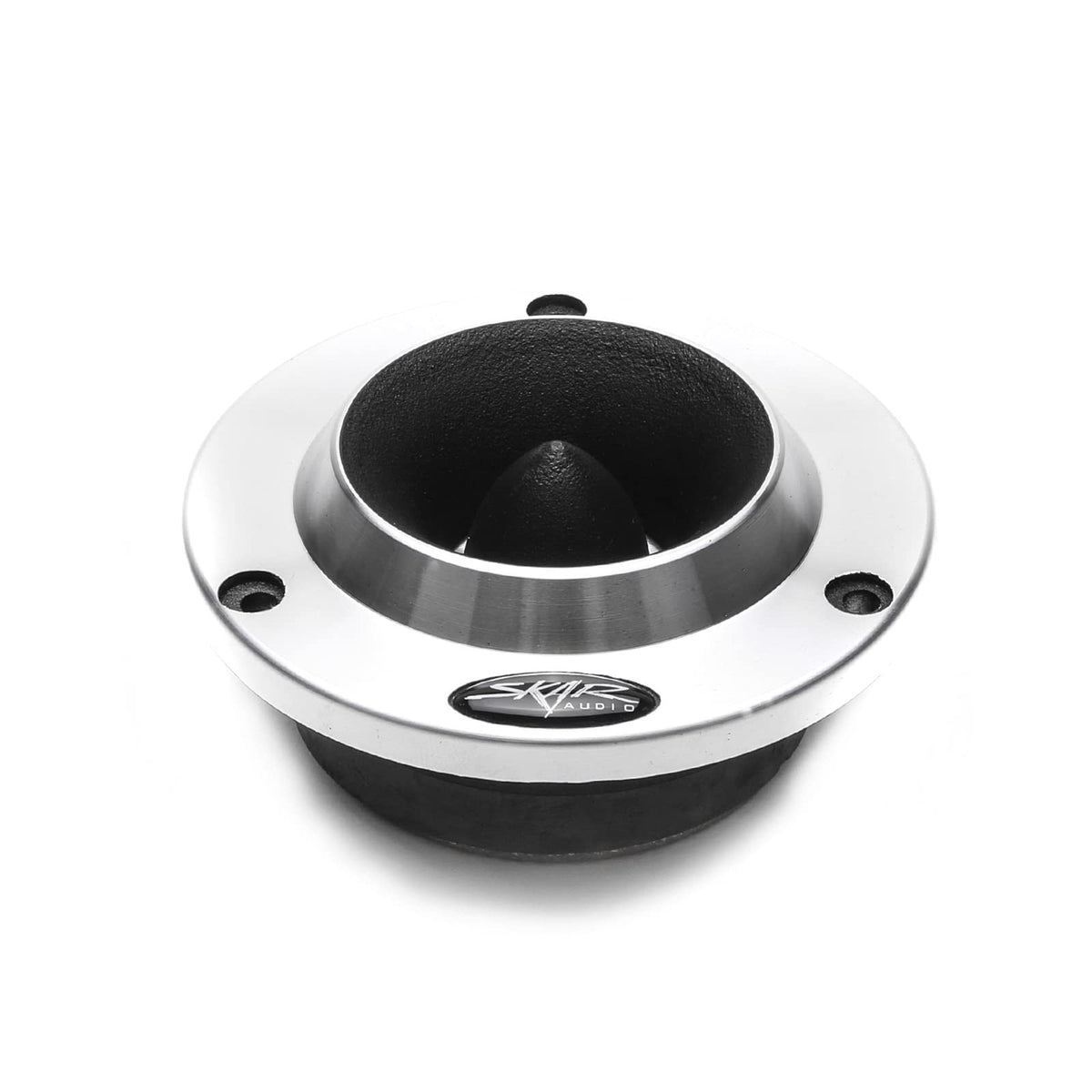 Skar Audio close view of 1" high-temperature voice coil showing rugged build and thermal reliability