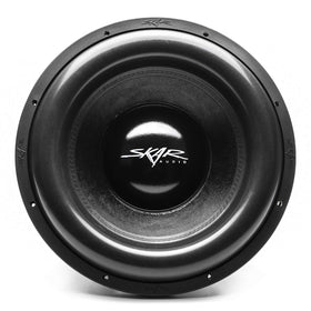 Skar Audio ZVX-15v2 D1 15-inch subwoofer back view highlights magnet