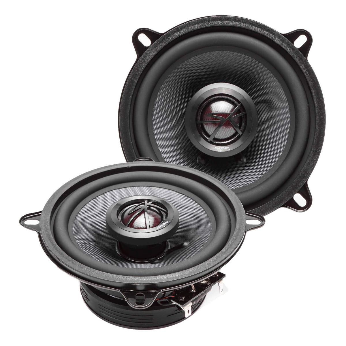 Skar Audio front view showing speaker grille and mounting, clear upgrade benefit