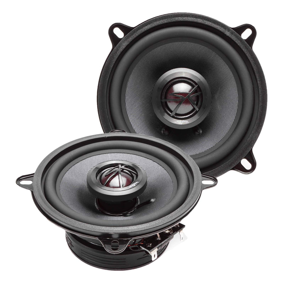 Skar Audio front view showing speaker grille and mounting, clear upgrade benefit