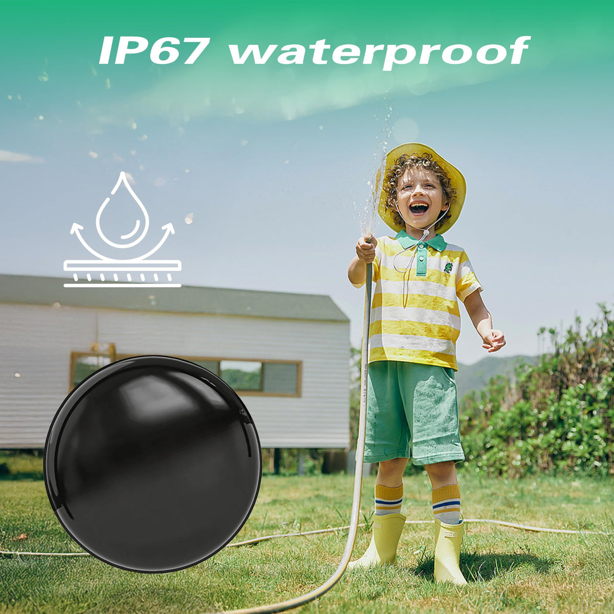 Skbenqk mini GPS tracker compact size fits pockets and bags easily.