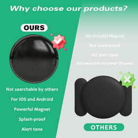 Skbenqk GPS tracker magnet attachment ensures secure metal surface placement.