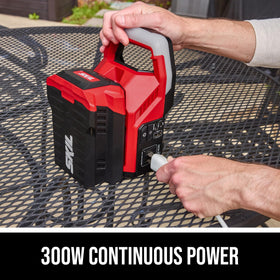 Skil PWR CORE 40 inverter with USB-C and 120V outlets for versatile charging