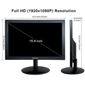 SKitphrati monitor includes a long HDMI cable for quick setup.