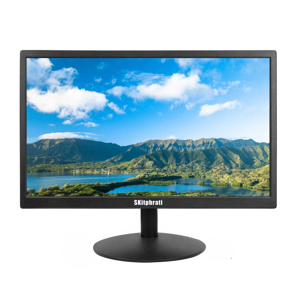 SKitphrati 17-inch monitor front view showing the 1440x900 display clarity
