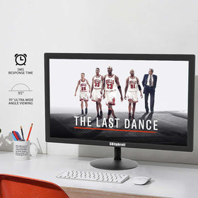 SKitphrati 17-inch monitor with VGA and HDMI ports for versatile connections