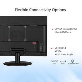SKitphrati 17-inch monitor side profile highlights compact depth for small desks
