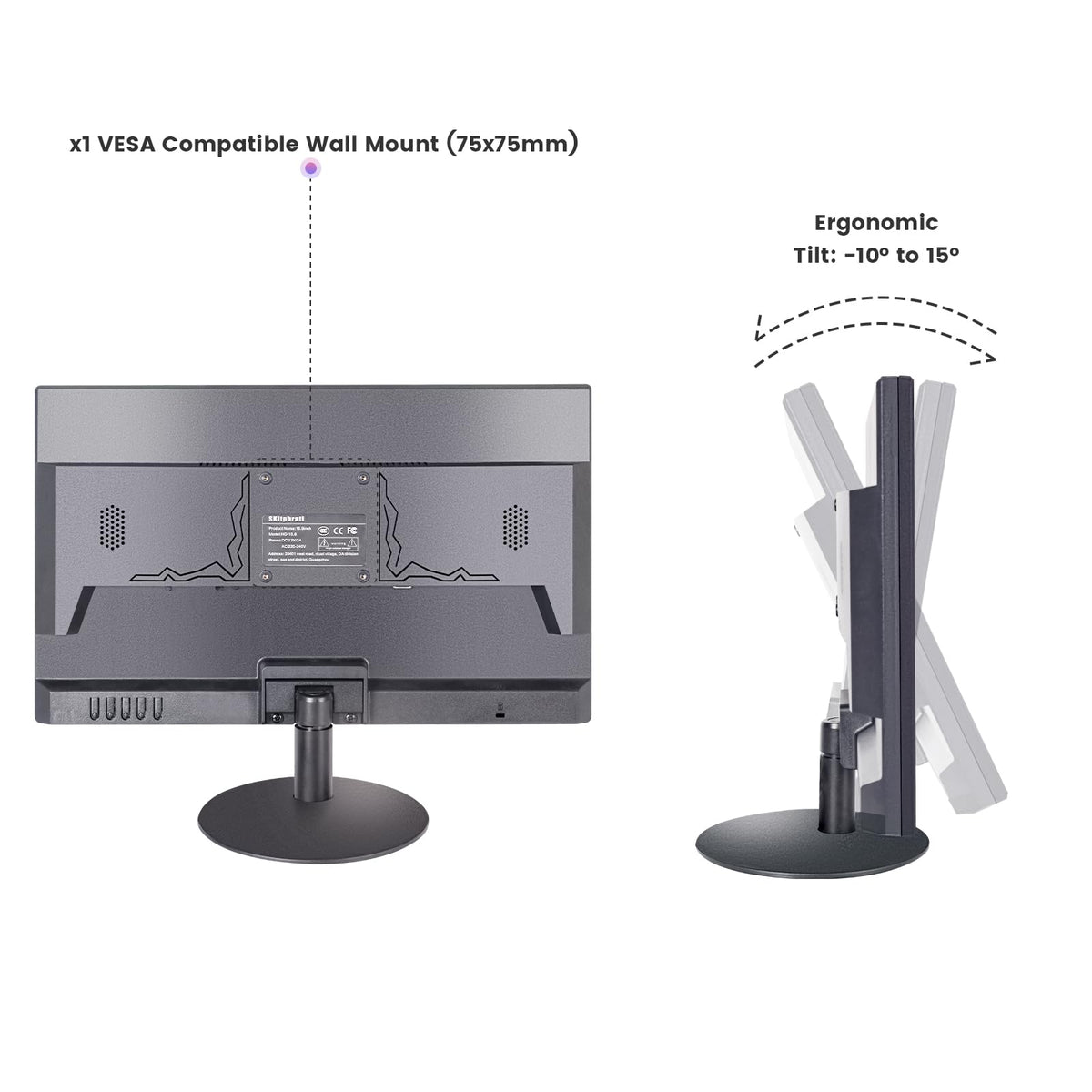 SKitphrati 75Hz display for smoother motion in work and media.