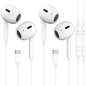 SKLNXAZ USB-C earbuds with compact design for portable daily listening.