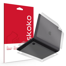 skoko front top view showing full matte cover and original MacBook look