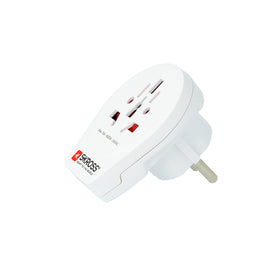 SKROSS world-to-europe USB adaptor in backpack pocket travel-ready